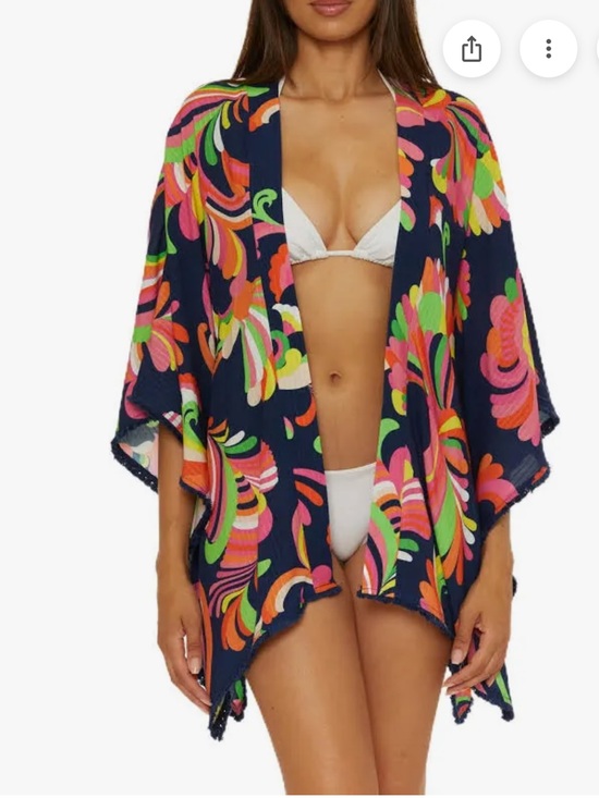 Trina Turk Other - NWT Trina Turk Palms Paradise Poolside Swirl Kimono Swim Cover-up